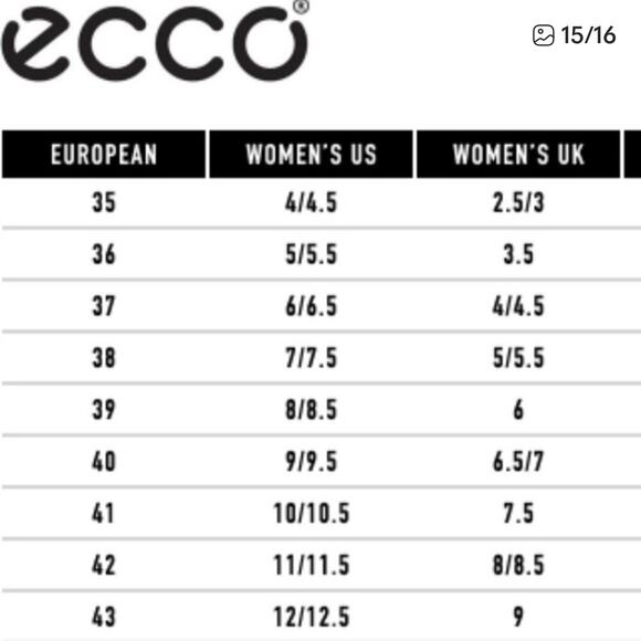 Ecco Women Taupe Winter Boot Size 5-5.5 Leather Shearling Lined Foldable Bootie - Picture 16 of 16